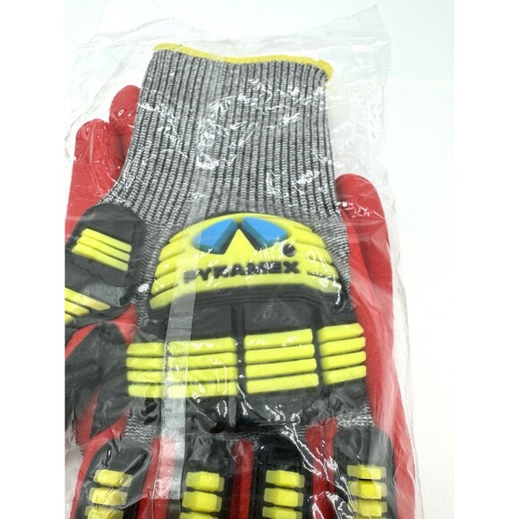 Pyramex GL609C A6 Cut Sandy Palm Nitrile Impact Gloves Size Medium New A6 New - Picture 4 of 4